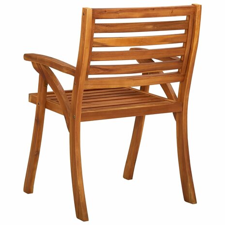 Tuinstoelen 6 st massief acaciahout