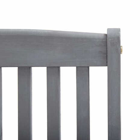 Tuinstoelen 4 st inklapbaar met kussens massief acaciahout
