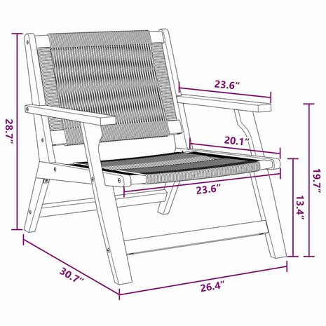 Tuinmeubelen 2 pcs Grijs 78 x 67 x 73cm Massief acaciahout