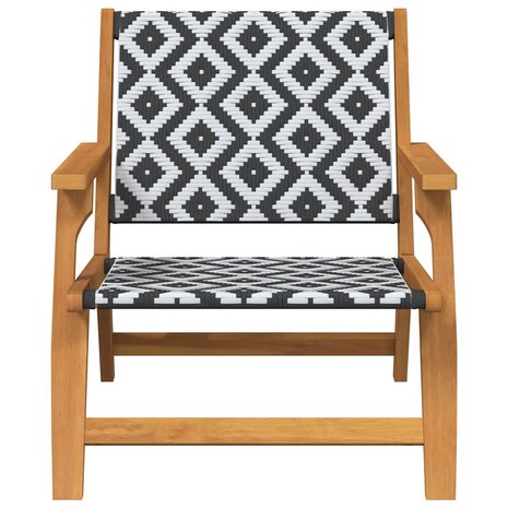 Tuinmeubelen 2 pcs Wit 67 x 78 x 73cm Massief acaciahout