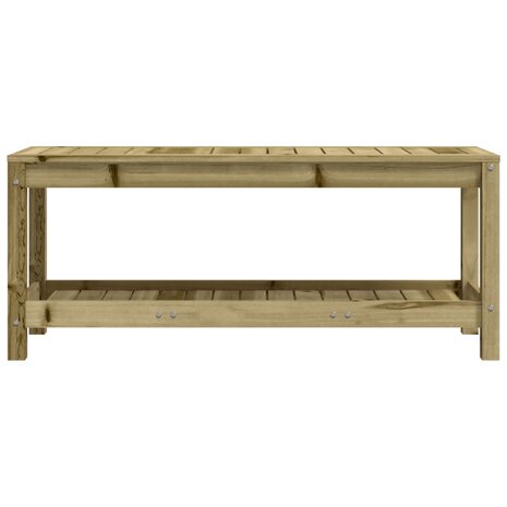 Tuinbank 108x35x45 cm geïmpregneerd grenenhout