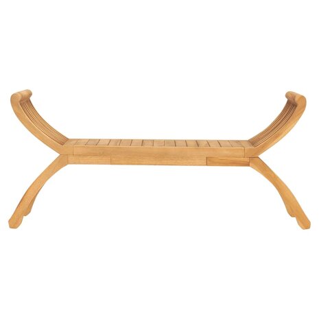 Tuinbank 126 cm massief teakhout
