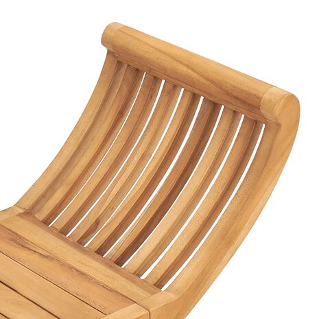 Tuinbank 126 cm massief teakhout