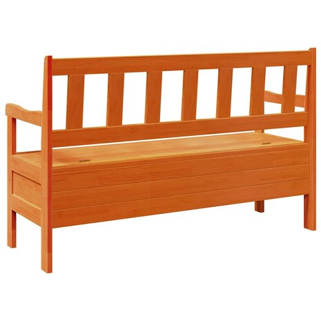 Buitenbank Bruin 119 x 76 x 44cm Massief grenenhout