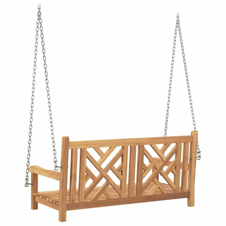 Schommelbank Anders Bruin 114 x 60 x 64 cm Massief teakhout