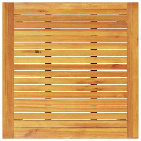 Tuin Eetset 5 pcs Bruin Massief acaciahout