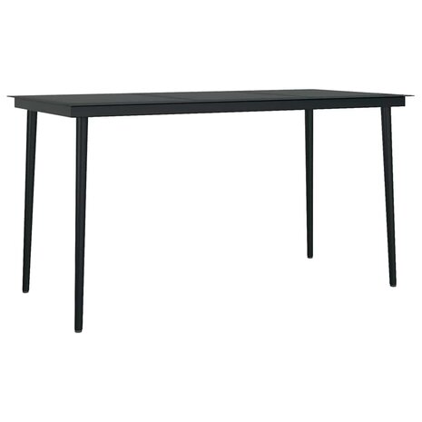 5-delige Tuinset met kussens poly rattan glas grijs