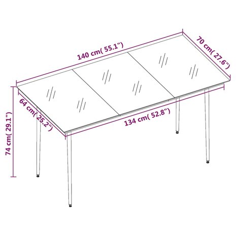 5-delige Tuinset met kussens poly rattan beige