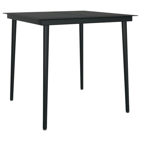 5-delige Tuinset met kussens poly rattan grijs