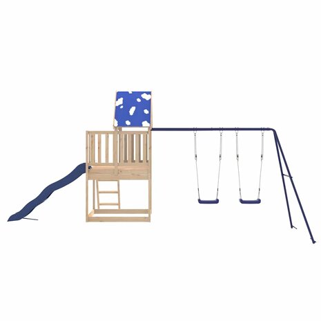 Speelhuis massief grenenhout