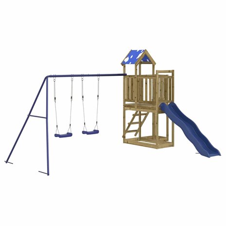 Speelhuis ge&iuml;mpregneerd grenenhout