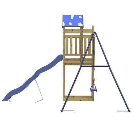 Speelhuis ge&iuml;mpregneerd grenenhout