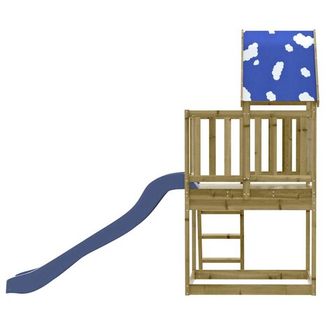 Speelhuis ge&iuml;mpregneerd grenenhout