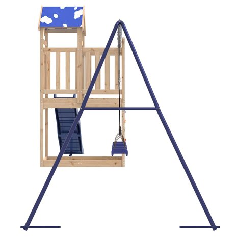 Speelhuis massief grenenhout