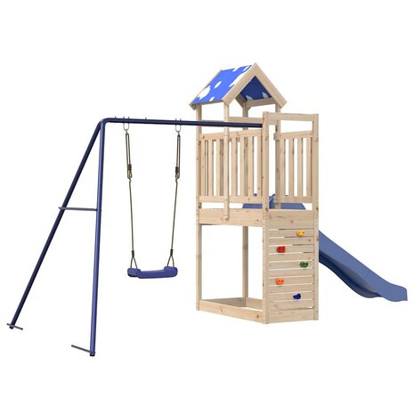 Speelhuis massief grenenhout