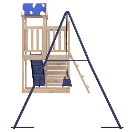 Speelhuis massief grenenhout