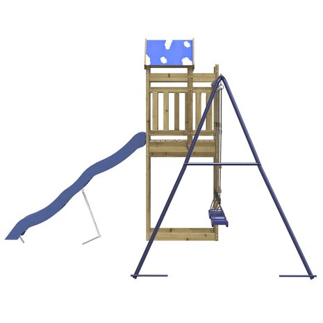 Speelhuis ge&iuml;mpregneerd grenenhout