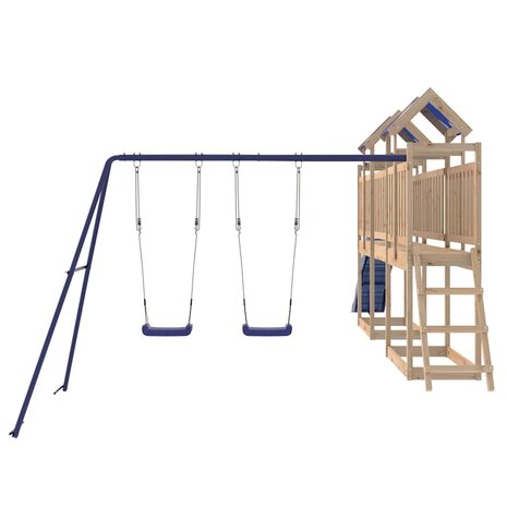 Speelhuis massief grenenhout