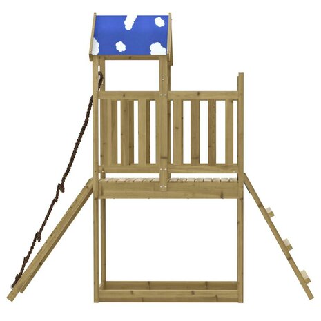 Speelhuis ge&iuml;mpregneerd grenenhout