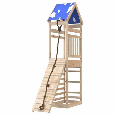 Speelhuis massief grenenhout