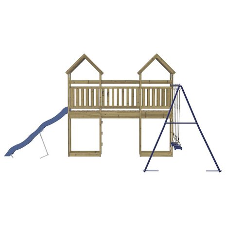 Speelhuis ge&iuml;mpregneerd grenenhout