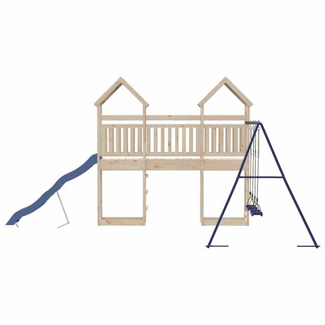 Speelhuis massief grenenhout