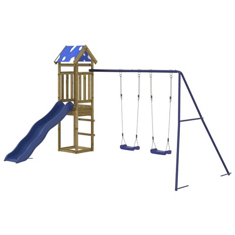 Speelhuis ge&iuml;mpregneerd grenenhout