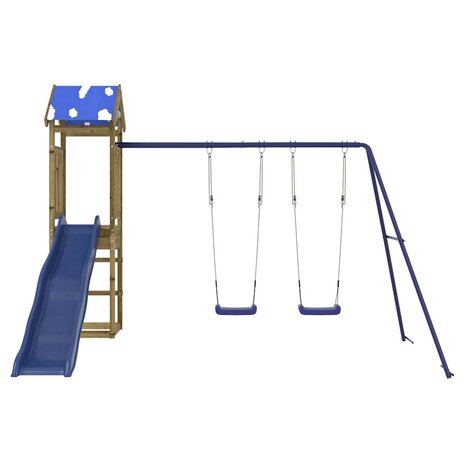 Speelhuis ge&iuml;mpregneerd grenenhout