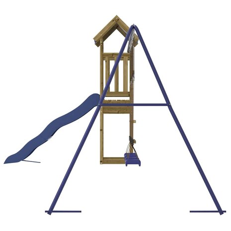 Speelhuis ge&iuml;mpregneerd grenenhout