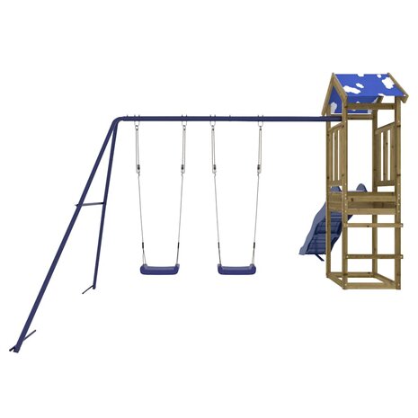 Speelhuis ge&iuml;mpregneerd grenenhout