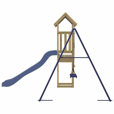 Speelhuis ge&iuml;mpregneerd grenenhout