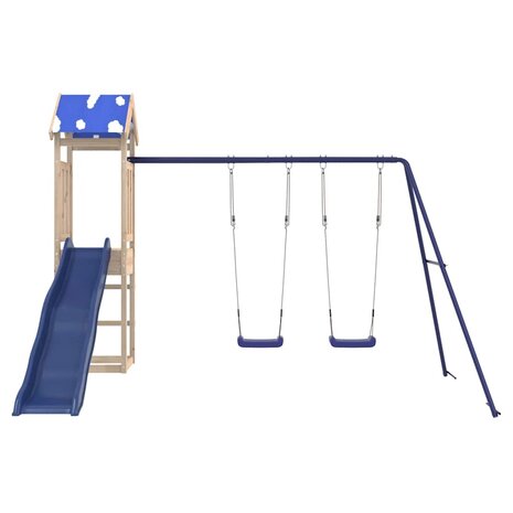 Speelhuis massief grenenhout