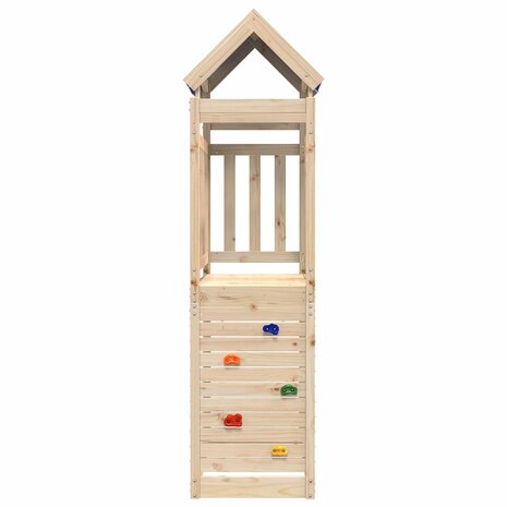 Speeltoren Bruin 110,5 x 52,5 x 215 cm Massief grenenhout