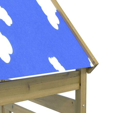 Speeltoren Bruin 52,5 x 85 x 265 cm Massief ge&iuml;mpregneerd hout