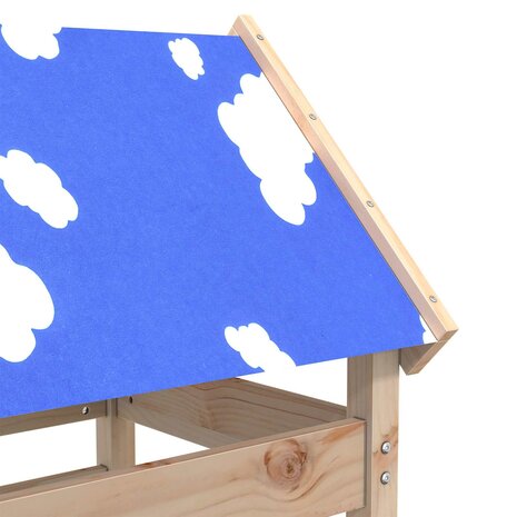 Speeltoren Bruin 52,5 x 85 x 239 cm Massief grenenhout