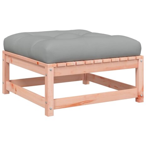 4-delige Loungeset met kussens massief douglas vurenhout