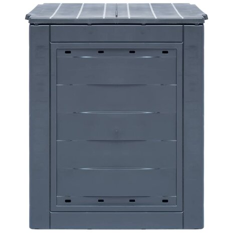 Compostbak 260 L 60x60x73cm grijs