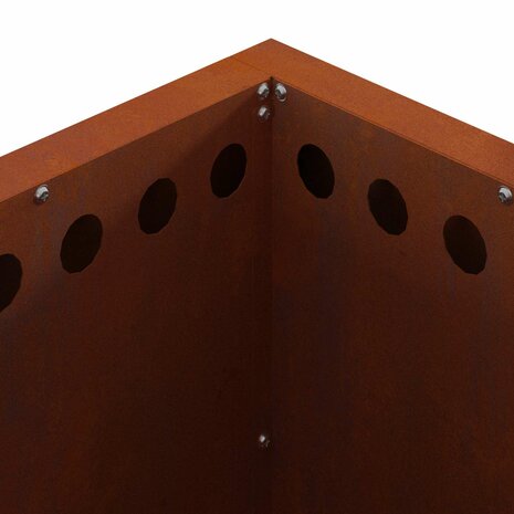 Rookloze Vuurschaal Bruin 48 x 48 x 50 cm Cortenstaal