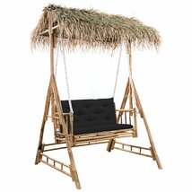 Schommelbank 2-zits bamboe 202cm