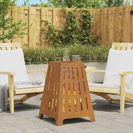 Vuurkorf Bruin 50 x 50 x 70 cm Cortenstaal