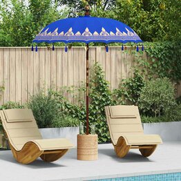 Balinese Parasol Blauw (180-190) x 260 cm