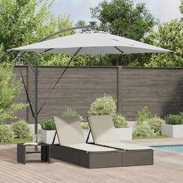 Cantilever Banana Parasol Zand 249 x 249 x 250 cm