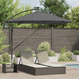 Cantilever Banana Parasol Antraciet 294 x 294 x 248 cm