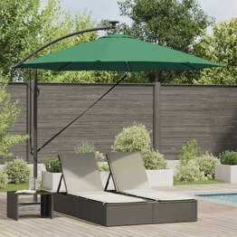 Cantilever Banana Parasol Groen 294 x 294 x 248 cm