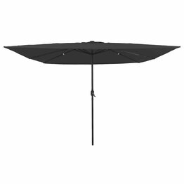 Tuinparasol Antraciet en Zwart 295 x 295 x 245 cm