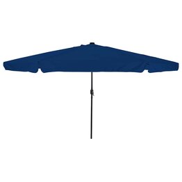Tuinparasol Blauw en Zwart 395 x 395 x 245 cm