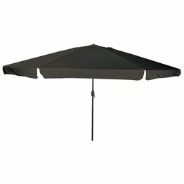 Tuinparasol Zwart 395 x 395 x 245 cm Polyester en staal