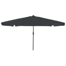Tuinparasol Antraciet en Zwart 395 x 395 x 245 cm