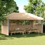 Partytent-inklapbaar-pop-up-met-3-zijwanden-beige