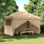 Partytent-inklapbaar-pop-up-met-4-zijwanden-beige